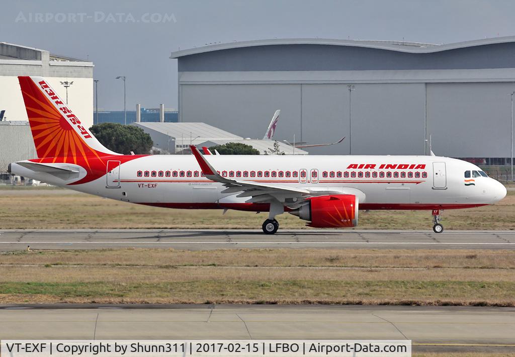 VT-EXF, 2016 Airbus A320-251N C/N 7459, Delivery day...