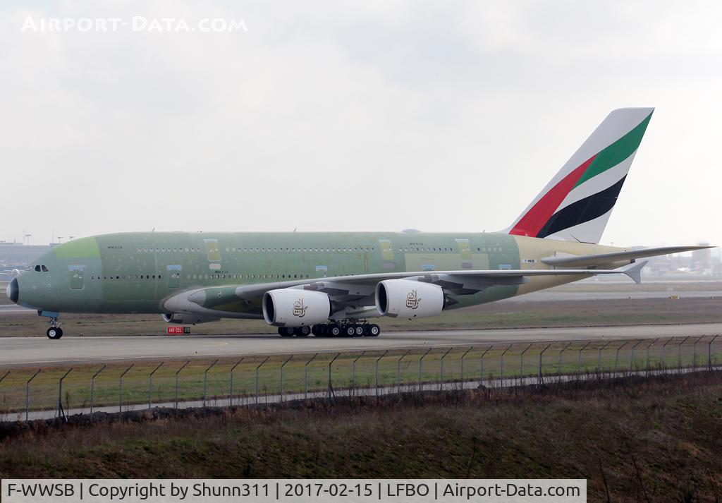 F-WWSB, 2017 Airbus A380-861 C/N 0239, C/n 0239 - for Emirates