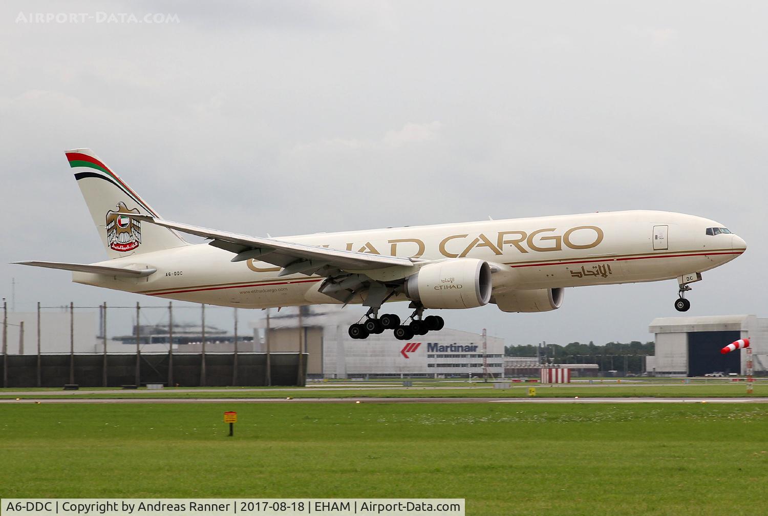 A6-DDC, 2013 Boeing 777-FFX C/N 39691, Etihad Cargo Boeing 777