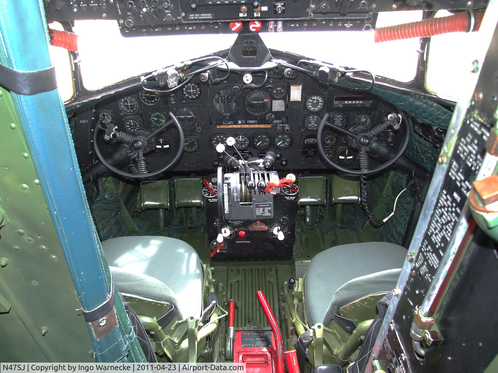 N47SJ, 1943 Douglas DC3C-R (C-47B-5-DK) C/N 14423, Douglas C-47B Dakota at the Estrella Warbirds Museum, Paso Robles CA  #c