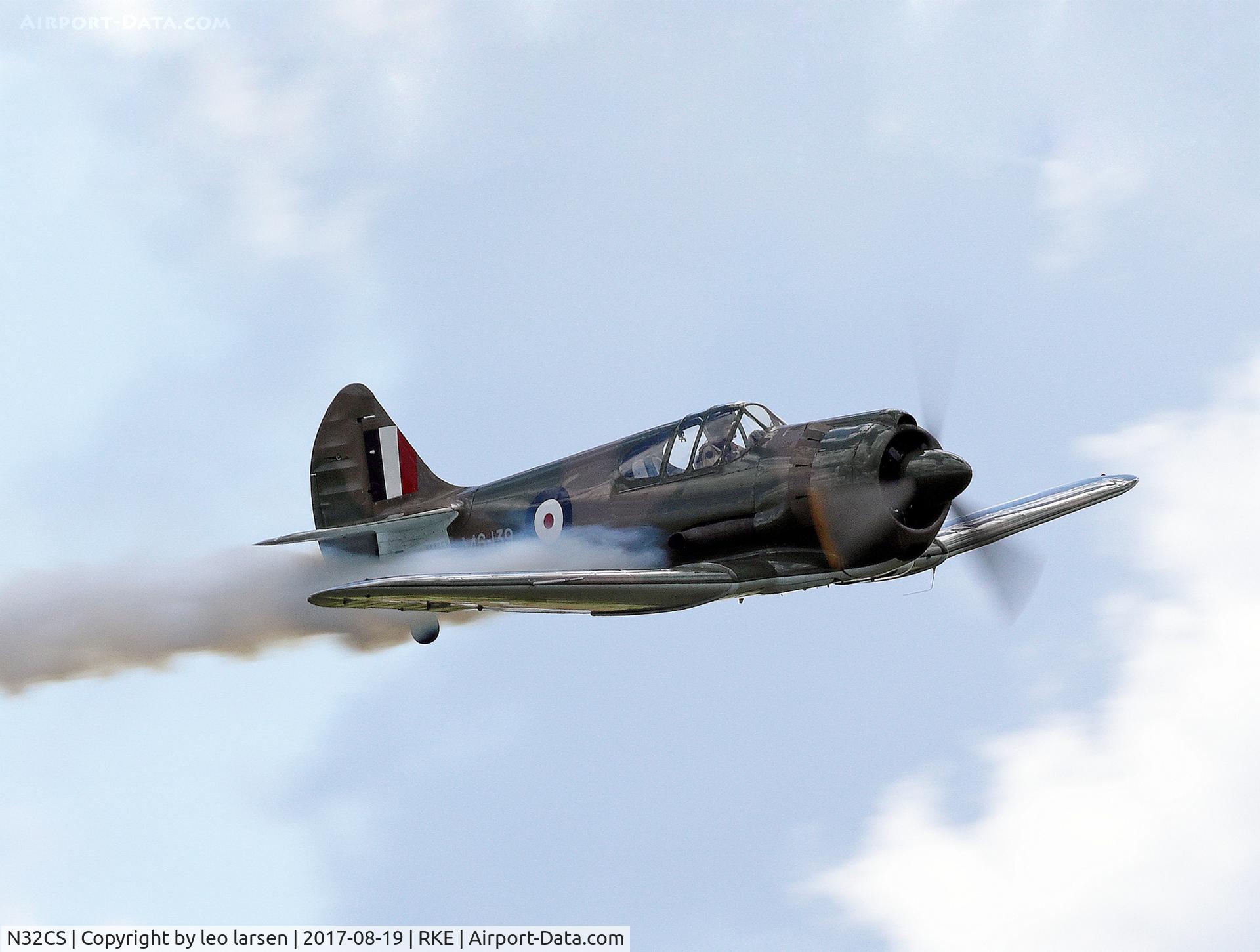 N32CS, 1997 Commonwealth CA-12 Boomerang Replica C/N A46-139, Roskilde Air Show 19.8.2017