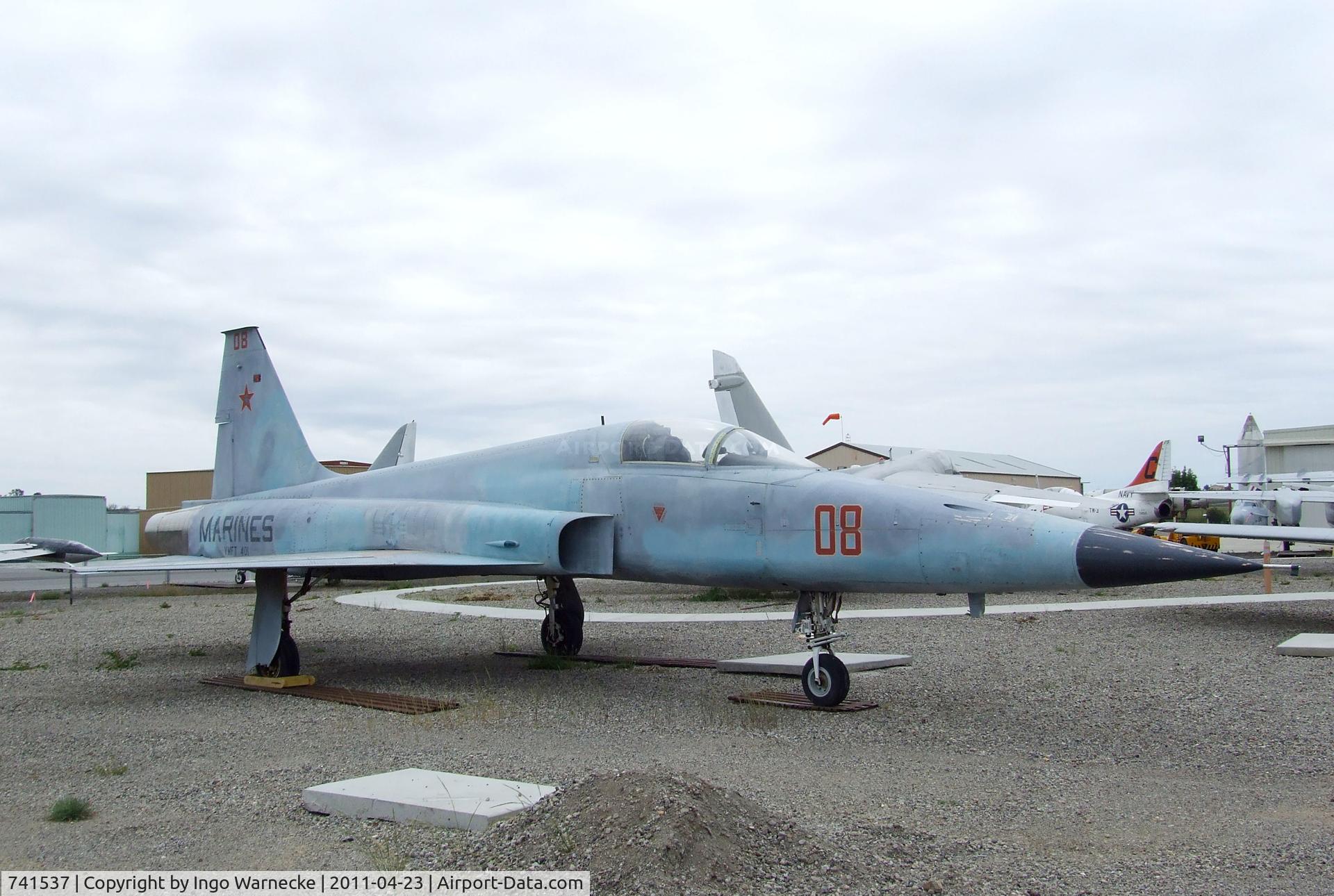 741537, Northrop F-5E Tiger II C/N R.1195, Northrop F-5E Tiger II at the Estrella Warbirds Museum, Paso Robles CA