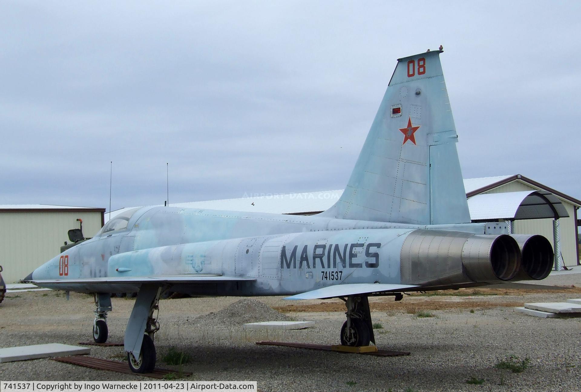 741537, Northrop F-5E Tiger II C/N R.1195, Northrop F-5E Tiger II at the Estrella Warbirds Museum, Paso Robles CA