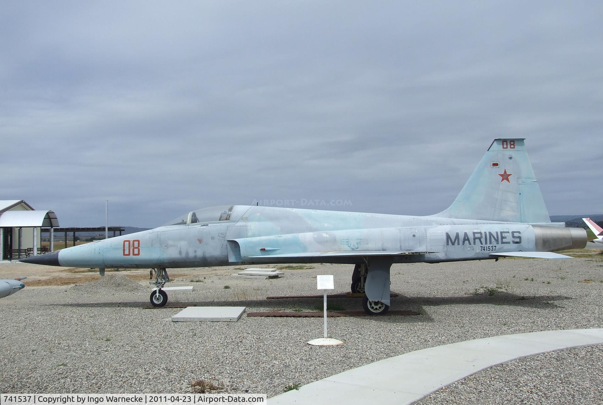 741537, Northrop F-5E Tiger II C/N R.1195, Northrop F-5E Tiger II at the Estrella Warbirds Museum, Paso Robles CA