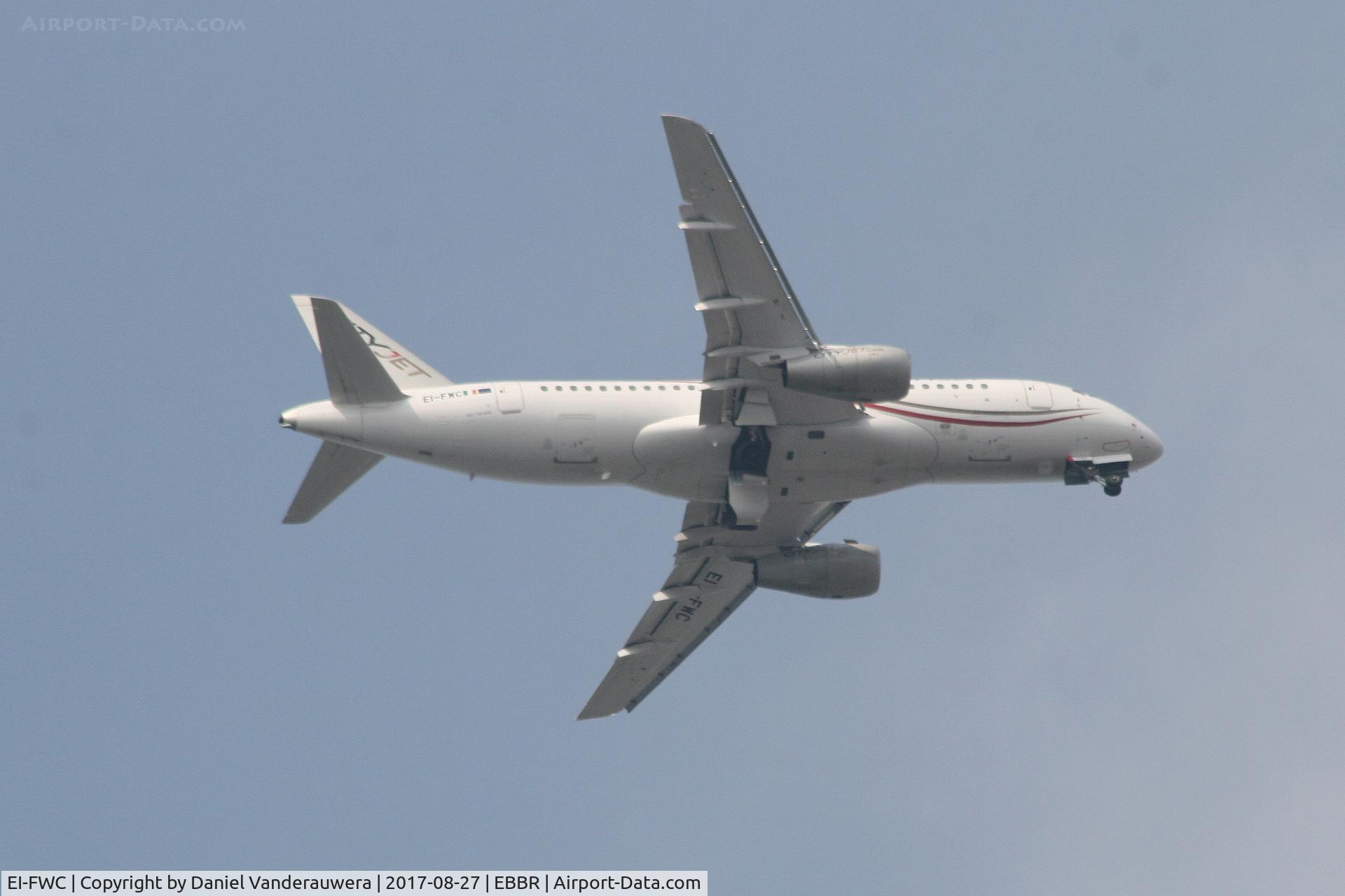 EI-FWC, 2016 Sukhoi SuperJet 100-95B C/N 95111, On approach to RWY 07L