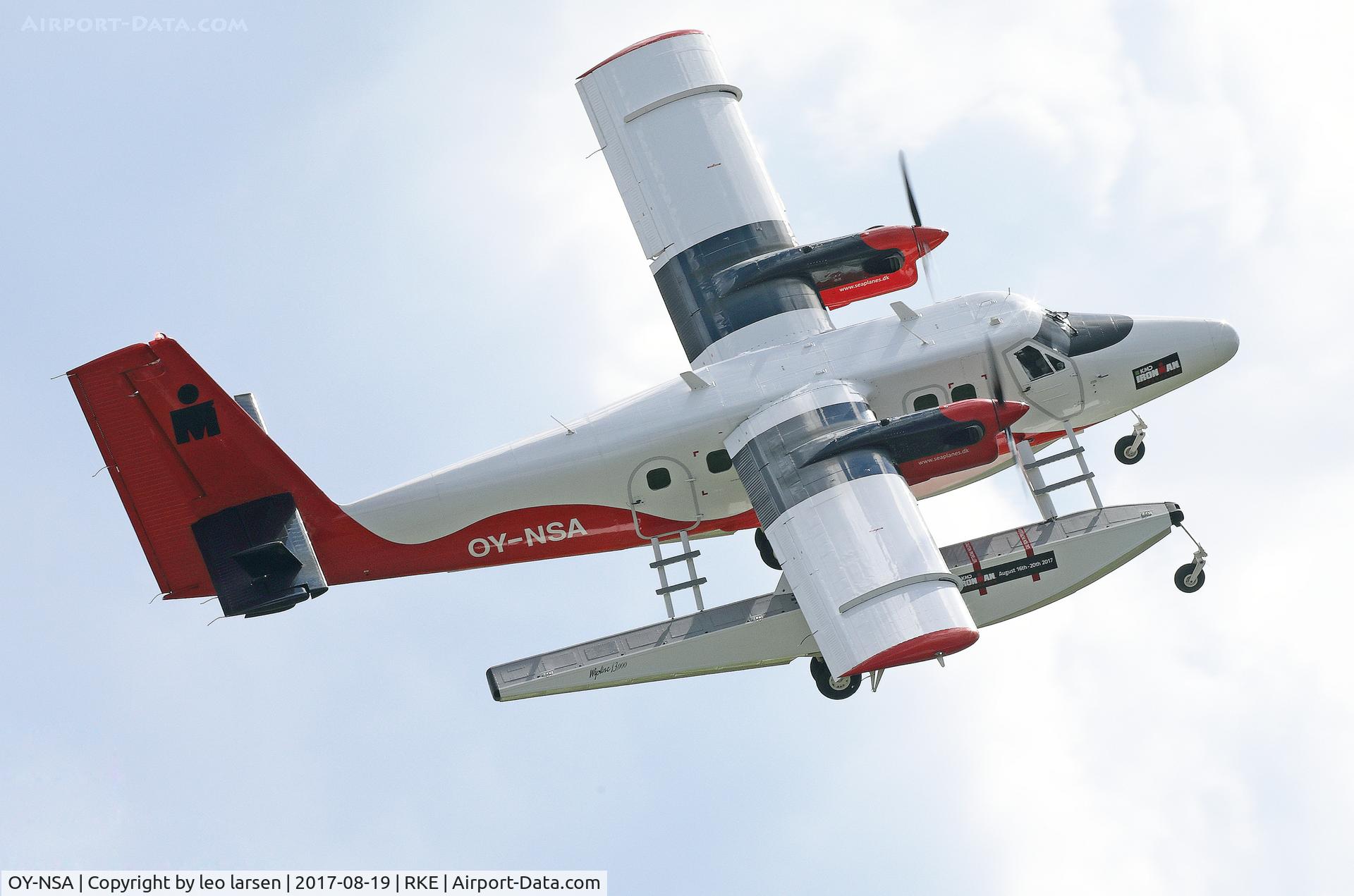 OY-NSA, 1978 De Havilland Canada DHC-6-300 Twin Otter C/N 577, Roskilde air show 19.8.2017