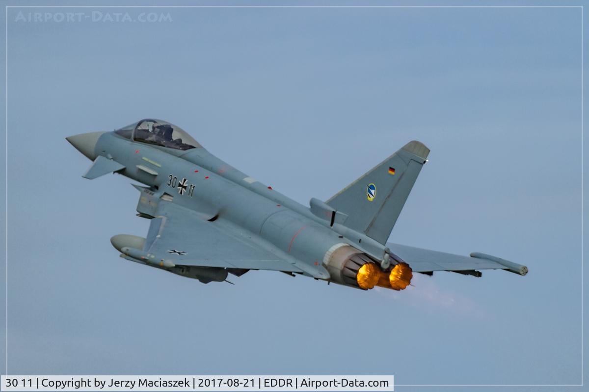 30 11, Eurofighter EF-2000 Typhoon S C/N GS005, Eurofighter EF-2000 Typhoon S