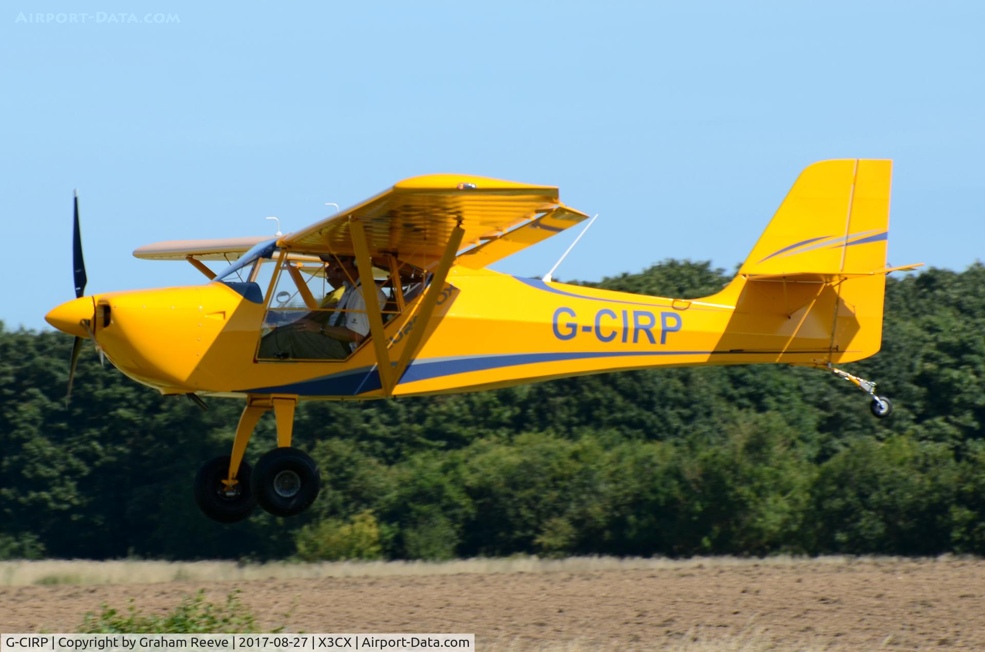 G-CIRP, 2015 Eurofox 912(S) C/N LAA 376-15337, Landing at Northrepps.