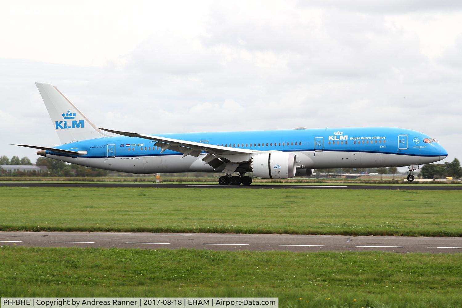 PH-BHE, 2016 Boeing 787-9 Dreamliner C/N 38765, KLM Boeing 787