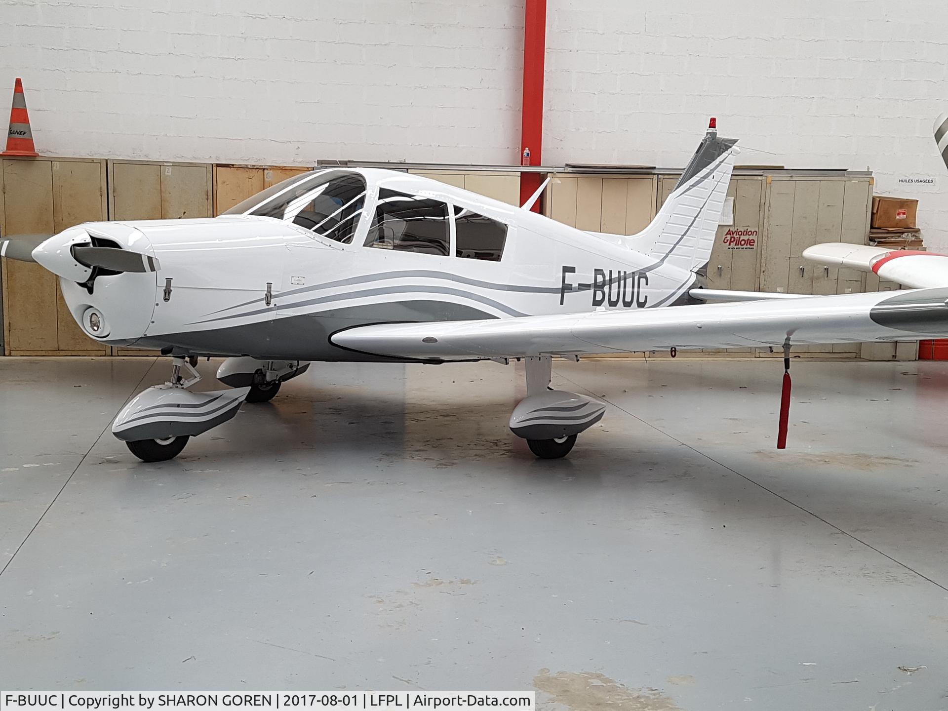 F-BUUC, Piper PA-28-140 Cherokee C/N 28-7325567, the F-BUUC after new paint
