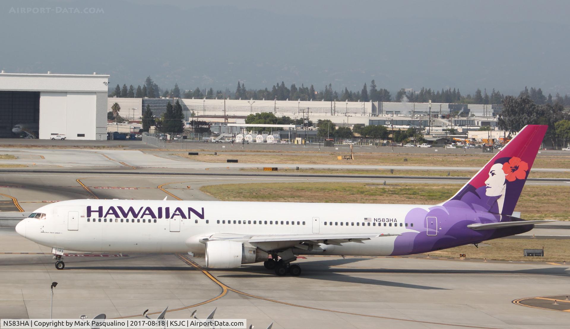 N583HA, 1992 Boeing 767-33A C/N 25531, Boeing 767-300ER
