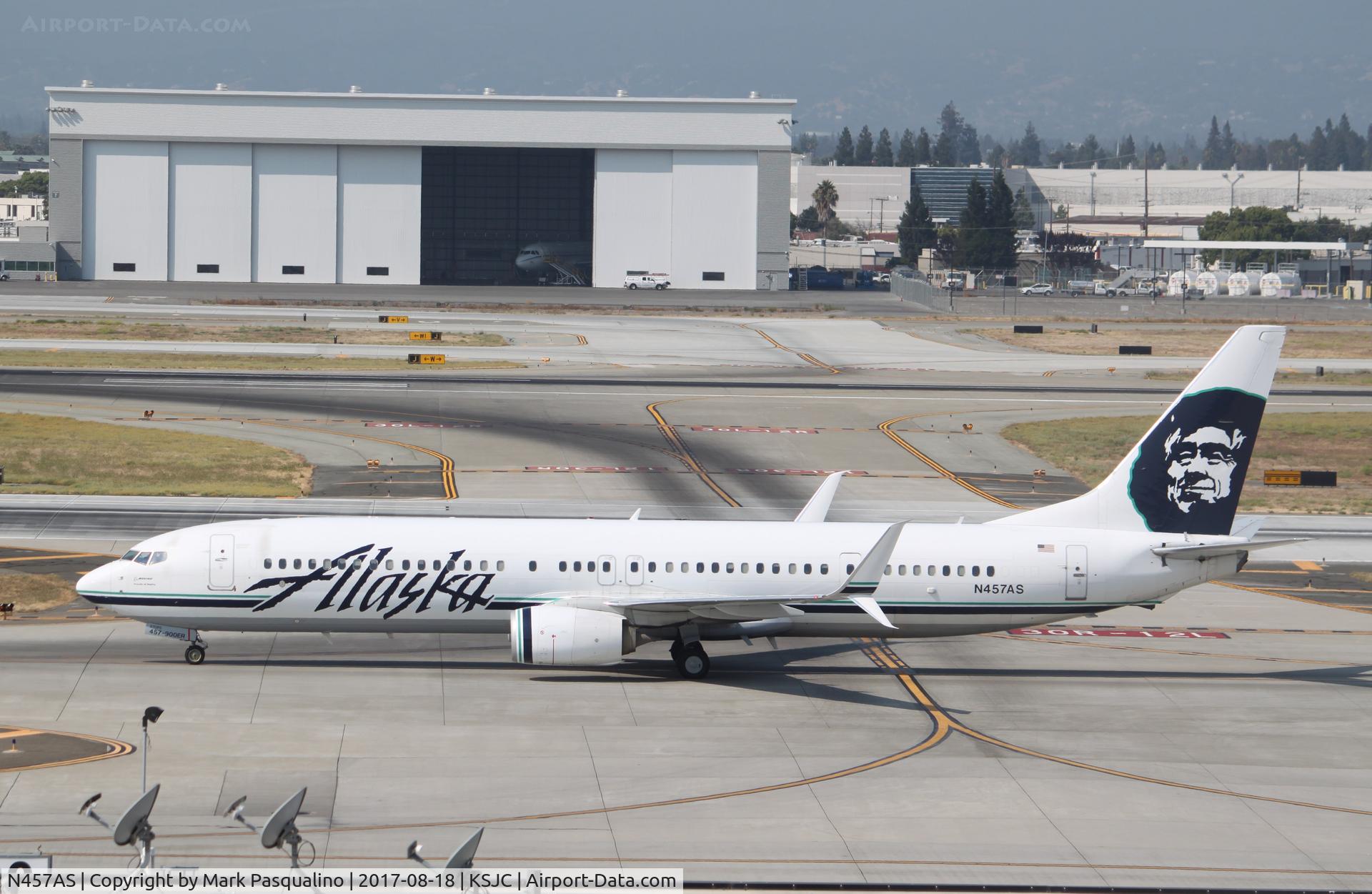 N457AS, 2014 Boeing 737-900/ER C/N 36355, Boeing 737-900ER