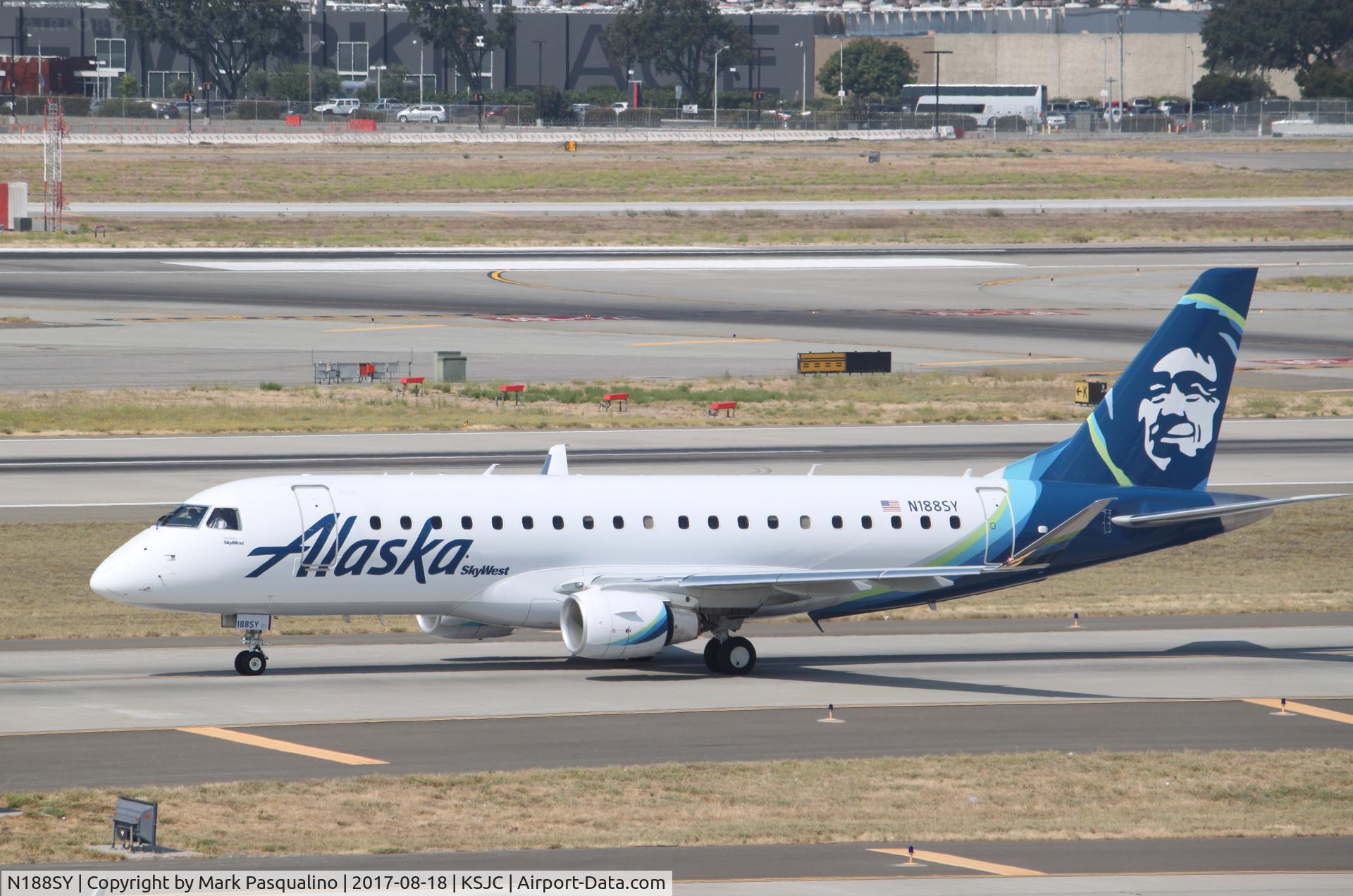 N188SY, 2016 Embraer 175LR (ERJ-170-200LR) C/N 17000628, ERJ-170-200 LR