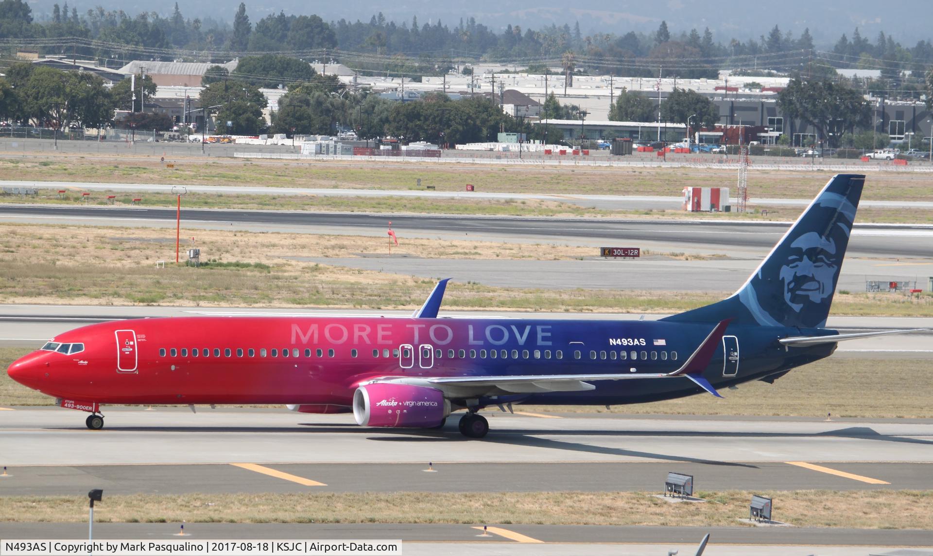 N493AS, 2016 Boeing 737-990/ER C/N 41727, Boeing 737-900ER