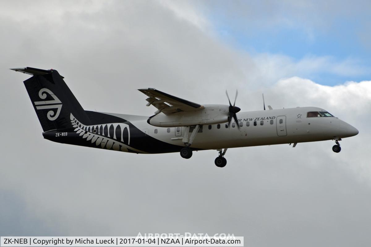 ZK-NEB, 2005 De Havilland Canada DHC-8-311 Dash 8 C/N 615, At Auckland