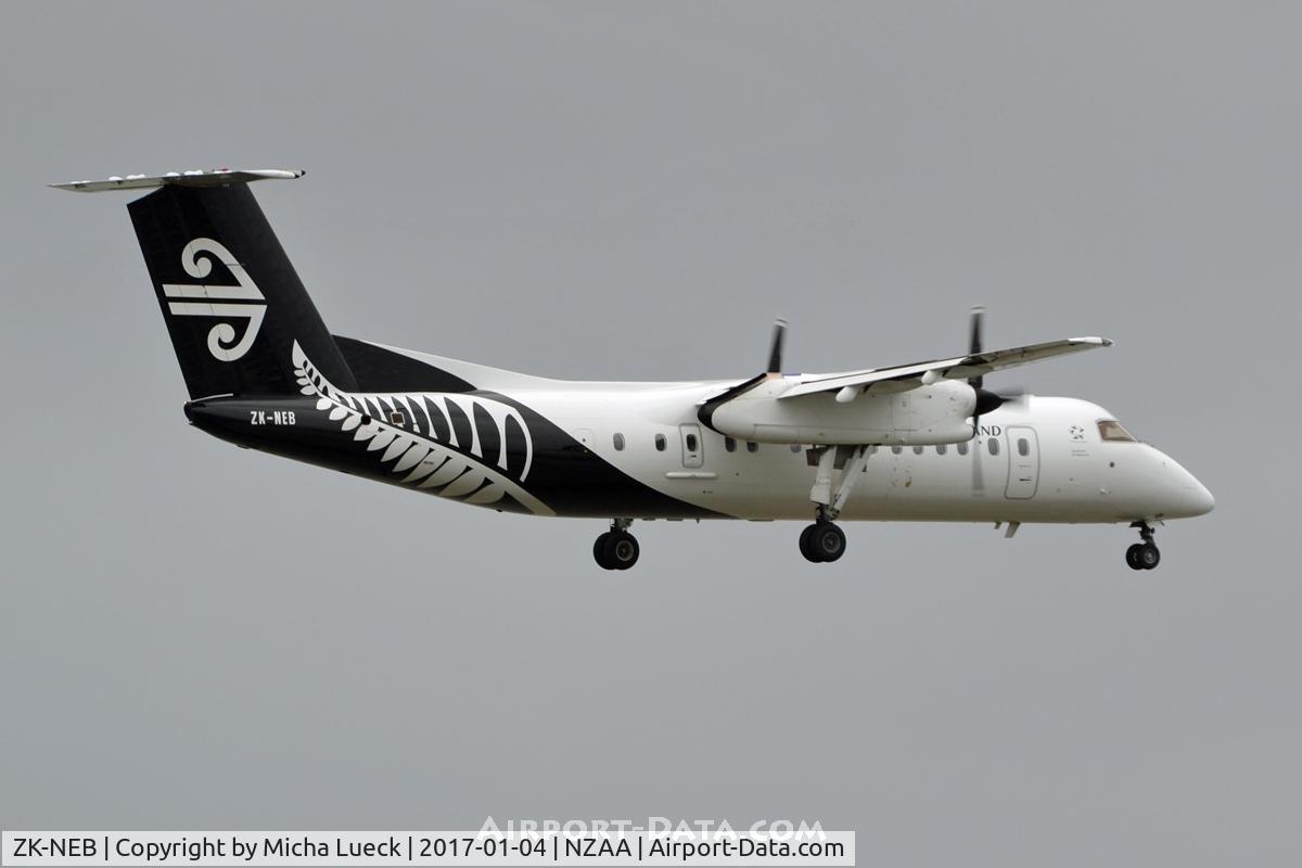 ZK-NEB, 2005 De Havilland Canada DHC-8-311 Dash 8 C/N 615, At Auckland