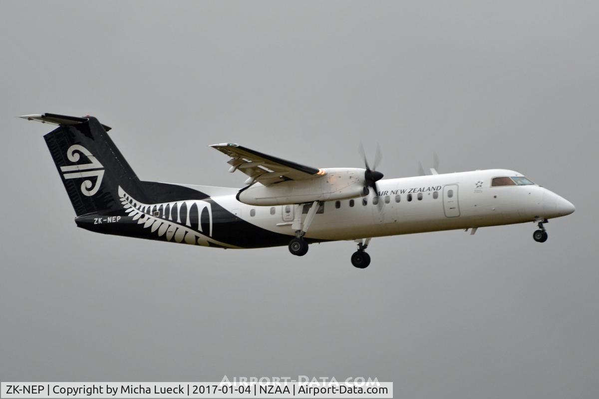 ZK-NEP, 2006 De Havilland Canada DHC-8-311Q Dash 8 C/N 634, At Auckland