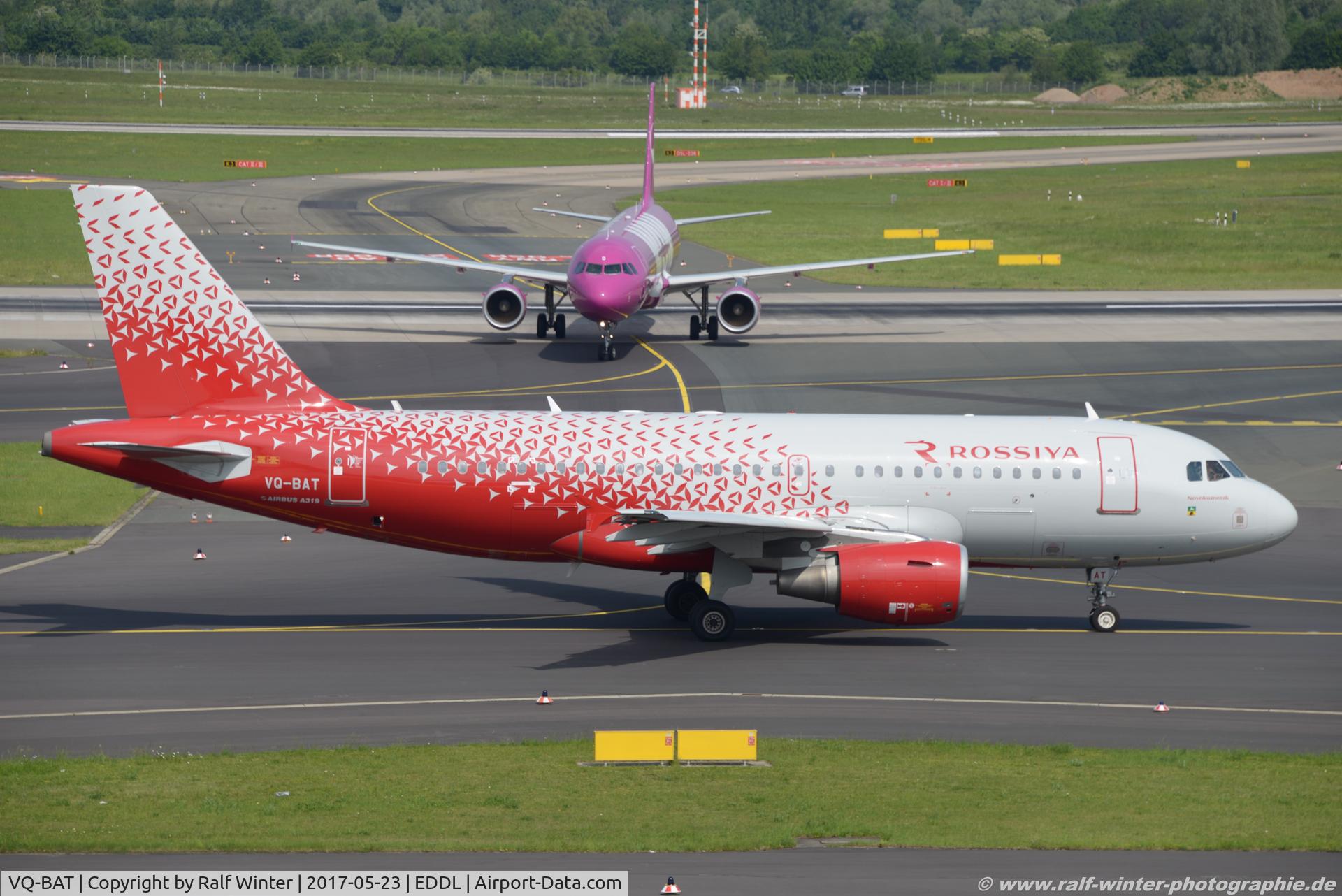 VQ-BAT, 2002 Airbus A319-111 C/N 1876, Airbus A319-112 - R4 SDM Rossiya - 1876 - VQ-BAT - 23.05.2017 - DUS