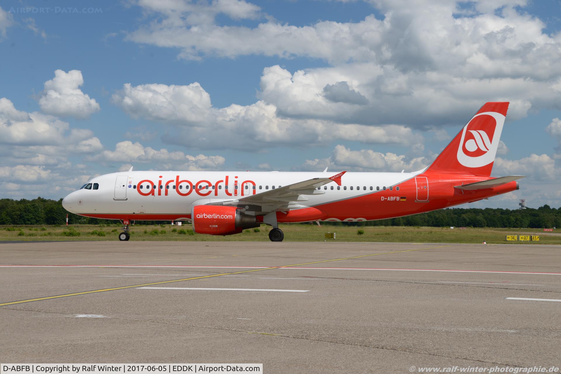 D-ABFB, 2009 Airbus A320-214 C/N 4128, Airbus A320-214 - AB BER Air Berlin - 4128 - D-ABFB - 05.06.2017 - CGN