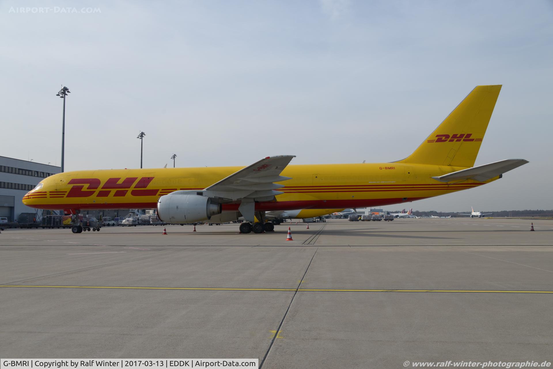 G-BMRI, 1989 Boeing 757-236/SF C/N 24267, Boeing 757-236F - D0 DHK DHL Air - 24267 - G-BMRI - 13.03.2017 - CGN