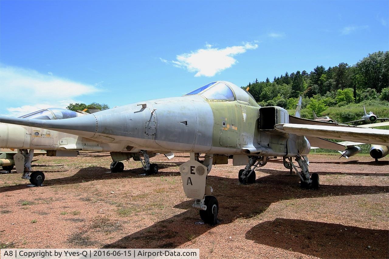 A8, Sepecat Jaguar A C/N A8, Sepecat Jaguar A, Preserved at Savigny-Les Beaune Museum