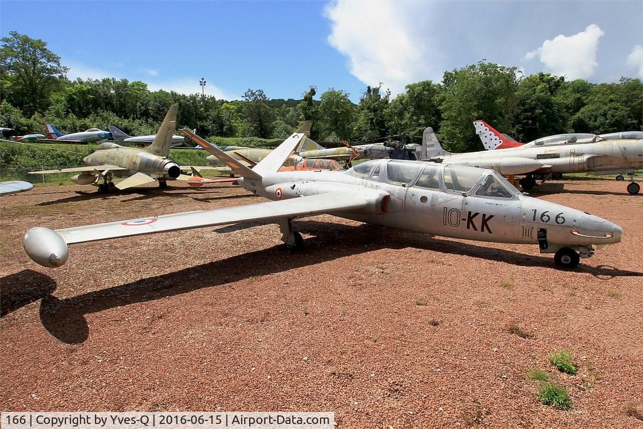 166, Fouga CM-170R Magister C/N 166, Fouga CM-170R Magister, Preserved at Savigny-Les Beaune Museum