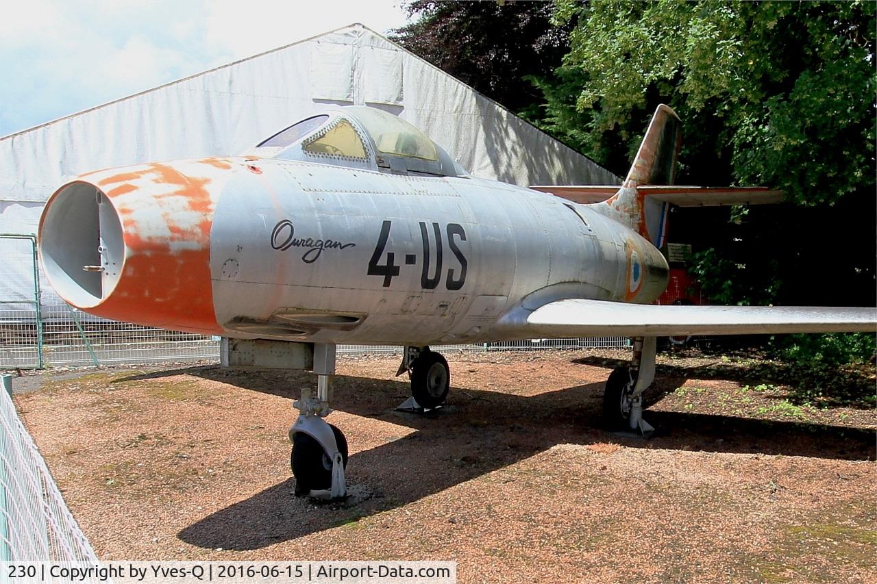 230, Dassault MD-450 Ouragan C/N 230, Dassault MD-450 Ouragan, Preserved at Savigny-Les Beaune Museum