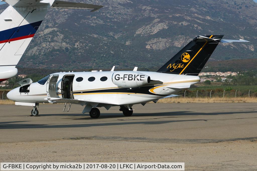 G-FBKE, 2010 Cessna 510 Citation Mustang Citation Mustang C/N 510-0334, Parked
