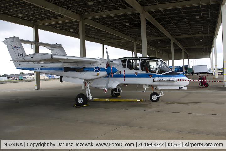 N524NA, 1967 North American OV-10A Bronco C/N 305A-95, NASA OV-10A Bronco  C/N 67-14687, N524NA