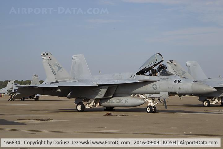 166834, Boeing F/A-18E Super Hornet C/N E-153, F/A-18E Super Hornet 166834 AB-404 from VFA-81 
