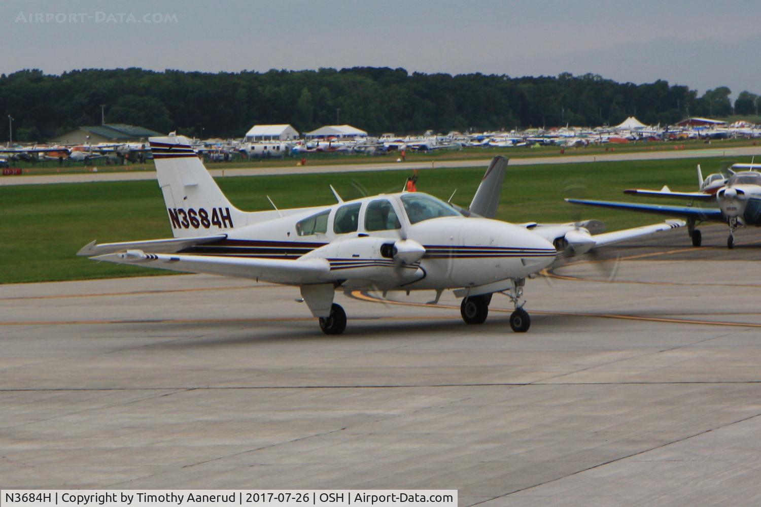 N3684H, 1981 Beech E-55 Baron C/N TE-1180, 1981 Beech E-55, c/n: TE-1180