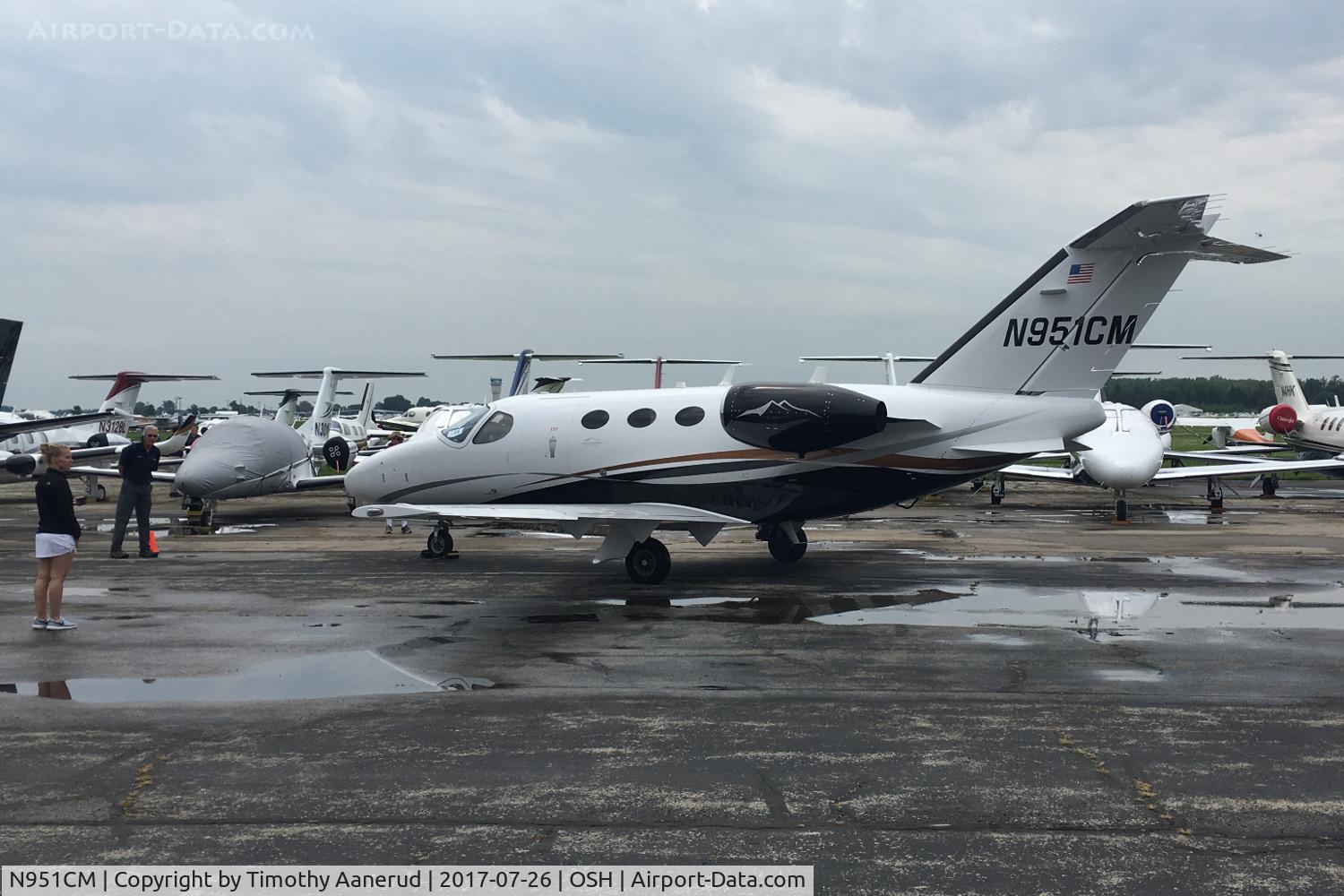 N951CM, 2010 Cessna 510 Citation Mustang Citation Mustang C/N 510-0327, 2010 Cessna 510 Citation Mustang, c/n: 510-0327, note customer service greeter