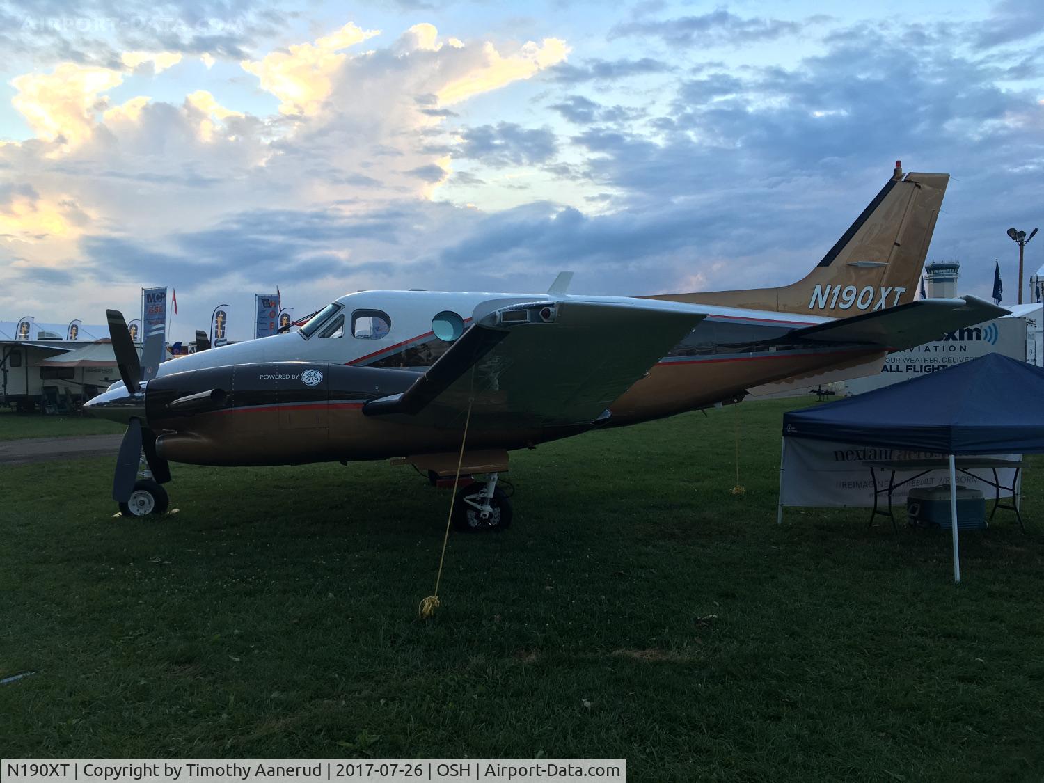 N190XT, 1984 Nextant (Beech) G90XT (C90A) King Air C/N LJ-1066, 1984 Beech C90A, c/n: LJ-1066