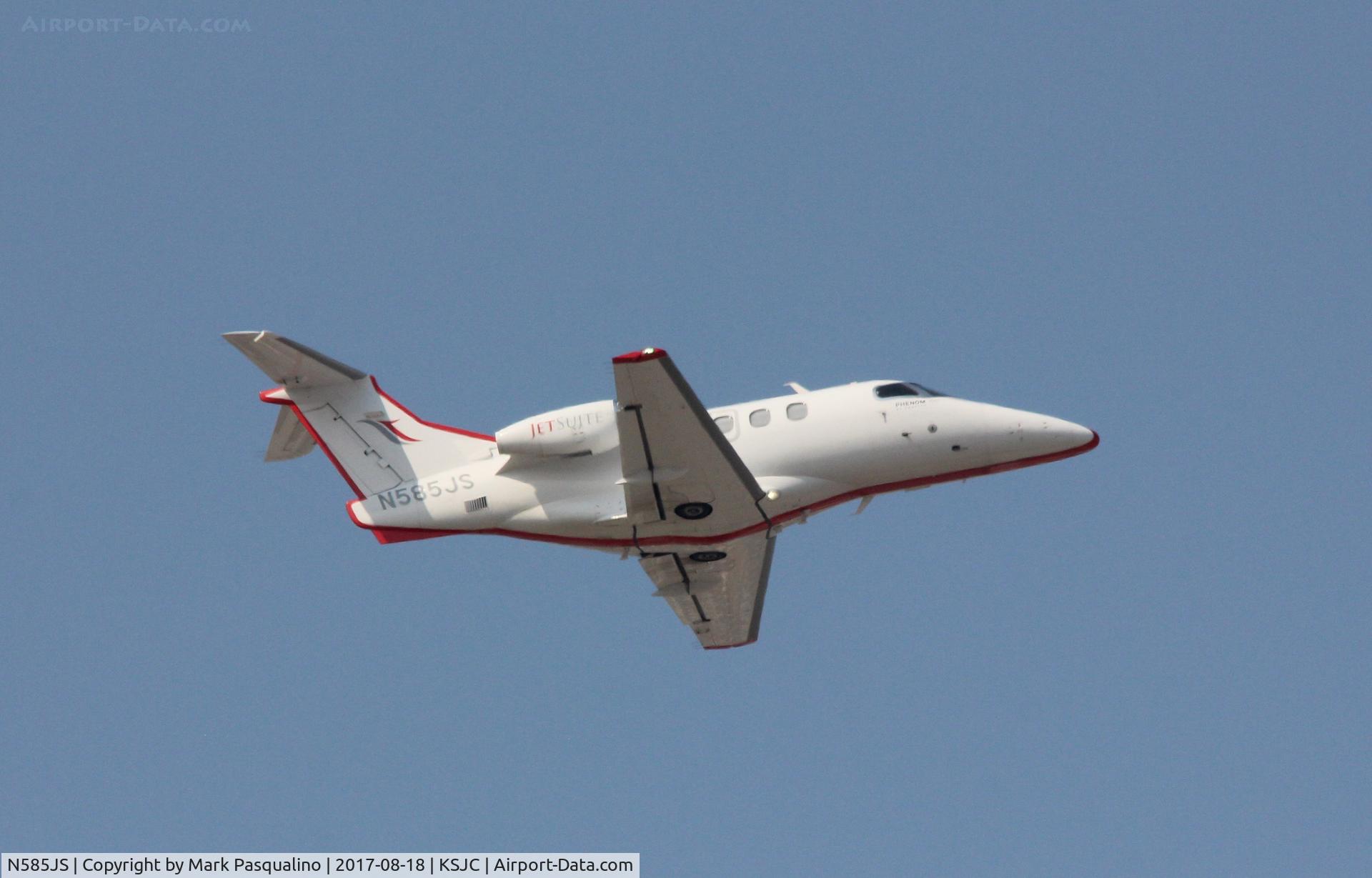 N585JS, 2010 Embraer EMB-500 Phenom 100 C/N 50000138, EMB-500 Phenom 100