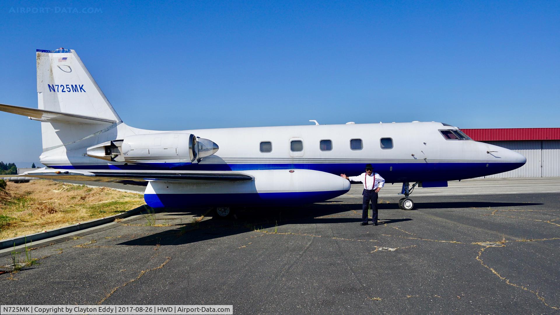 N725MK, 1968 Lockheed L-1329-23E JetStar C/N 5123, HWD 2017.