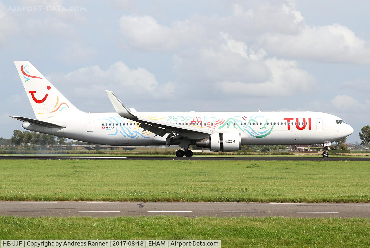 HB-JJF, 1997 Boeing 767-316/ER C/N 27613, TUI Airlines Netherlands