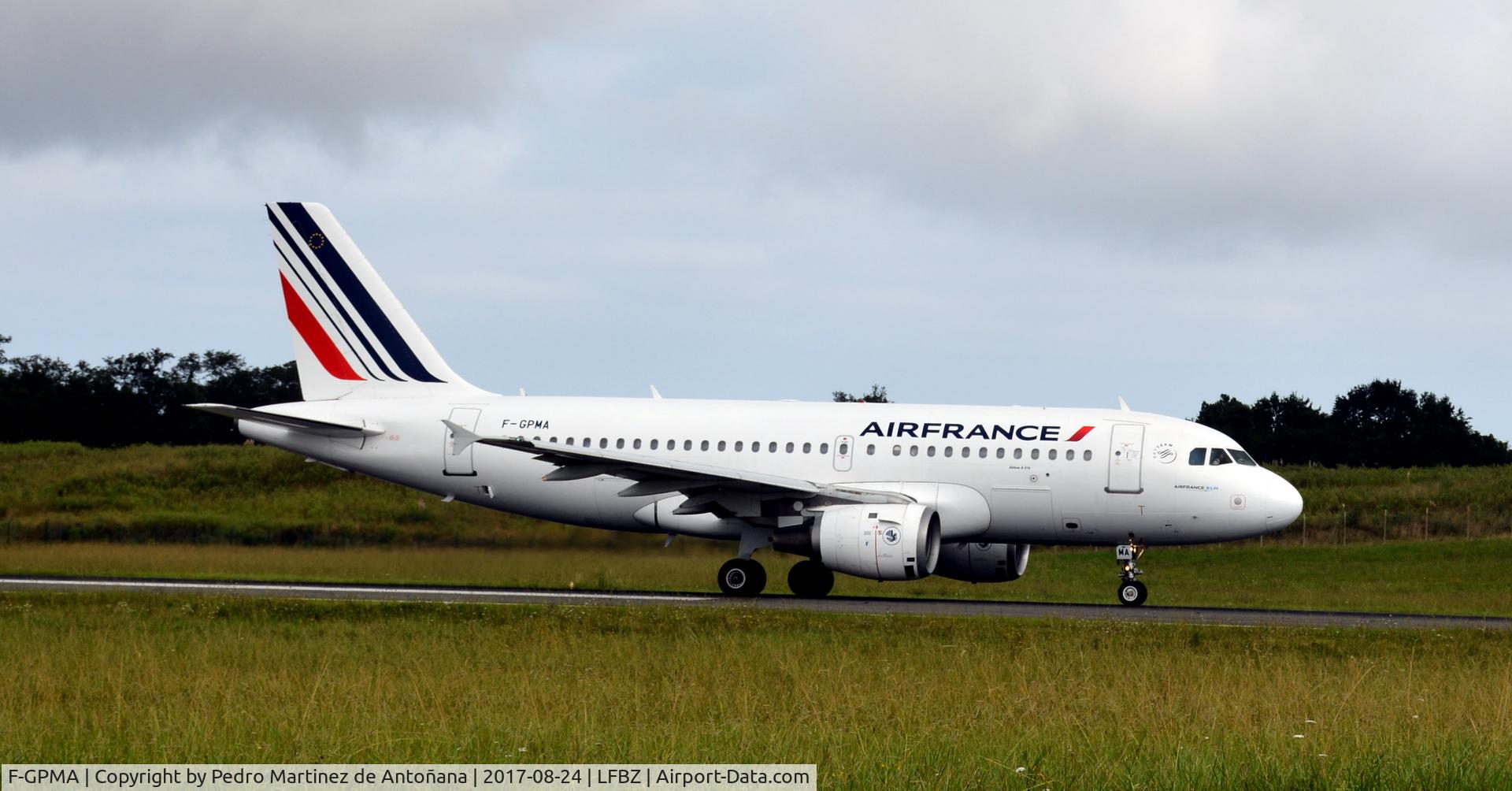 F-GPMA, 1998 Airbus A319-113 C/N 598, Aéroport  Biarritz-Anglet-Bayonne