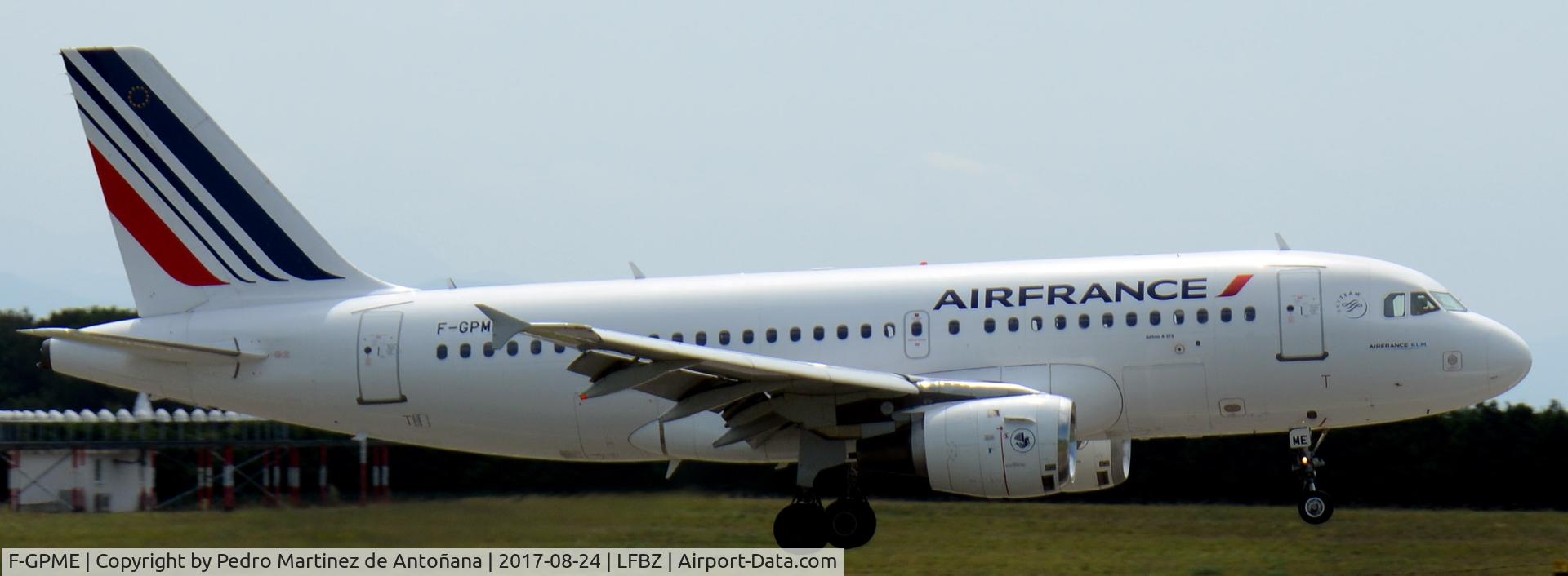 F-GPME, 1996 Airbus A319-113 C/N 625, Aéroport  Biarritz-Anglet-Bayonne