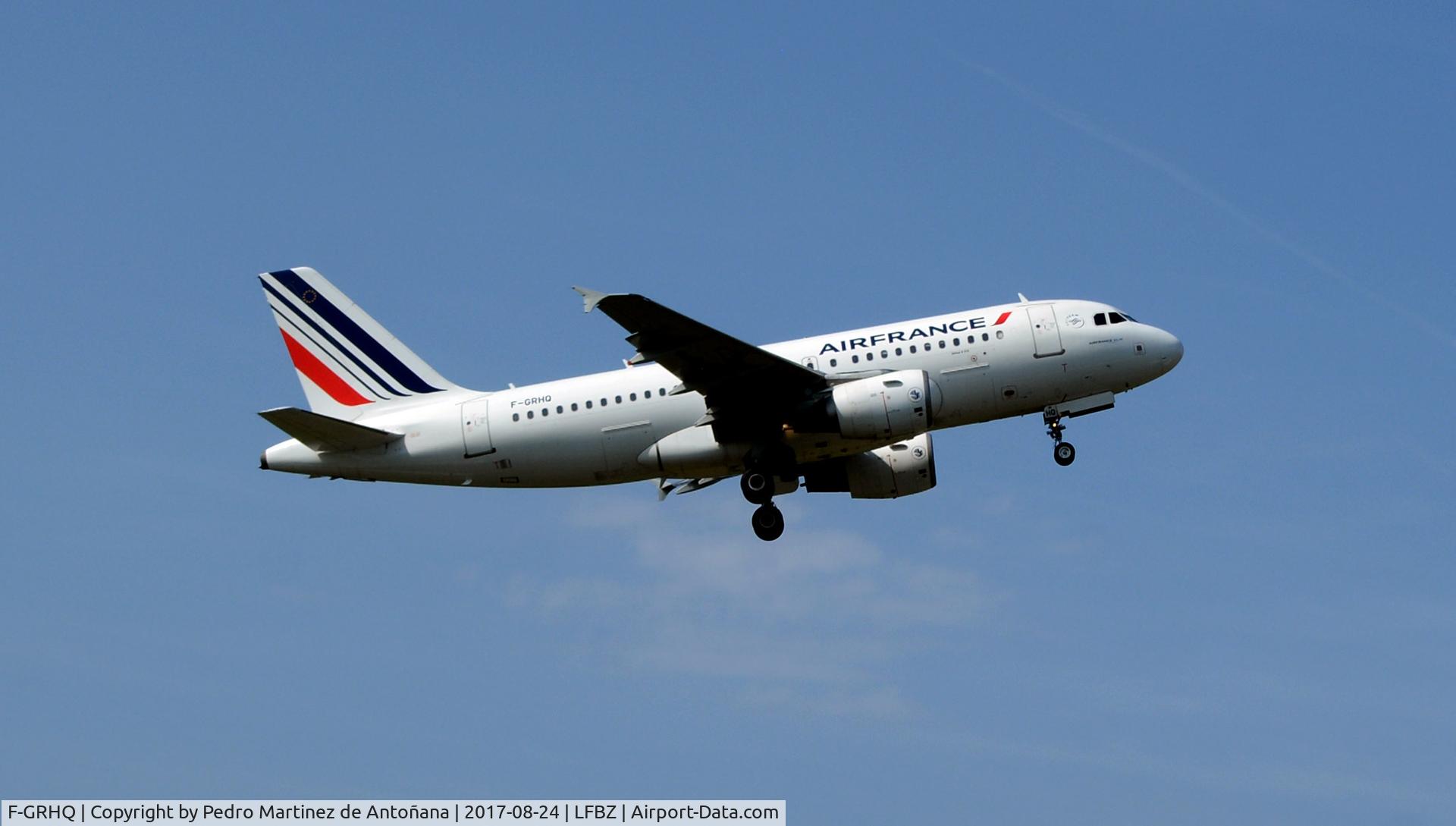 F-GRHQ, 2000 Airbus A319-111 C/N 1404, Aéroport  Biarritz-Anglet-Bayonne