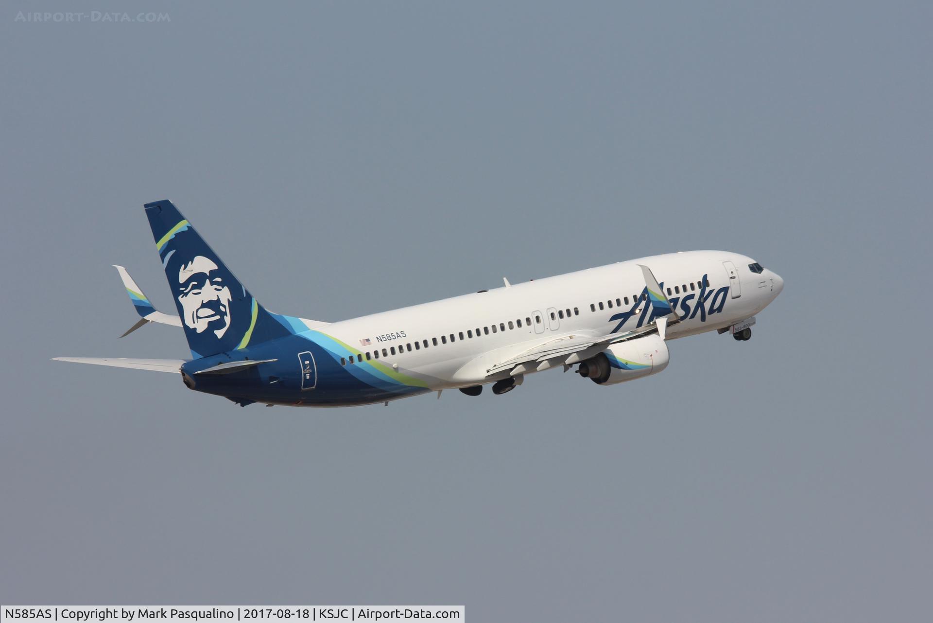 N585AS, 2007 Boeing 737-890 C/N 35683, Boeing 737-800