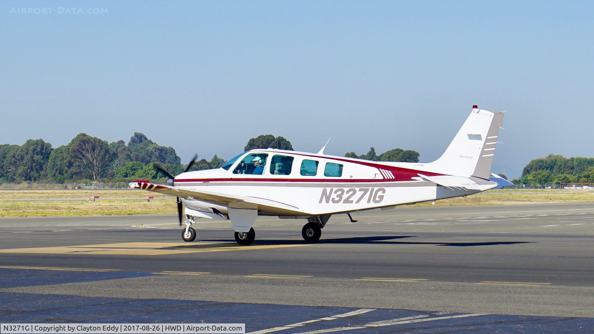 N3271G, 1995 Beech A36 Bonanza 36 C/N E-2971, HWD 20017.