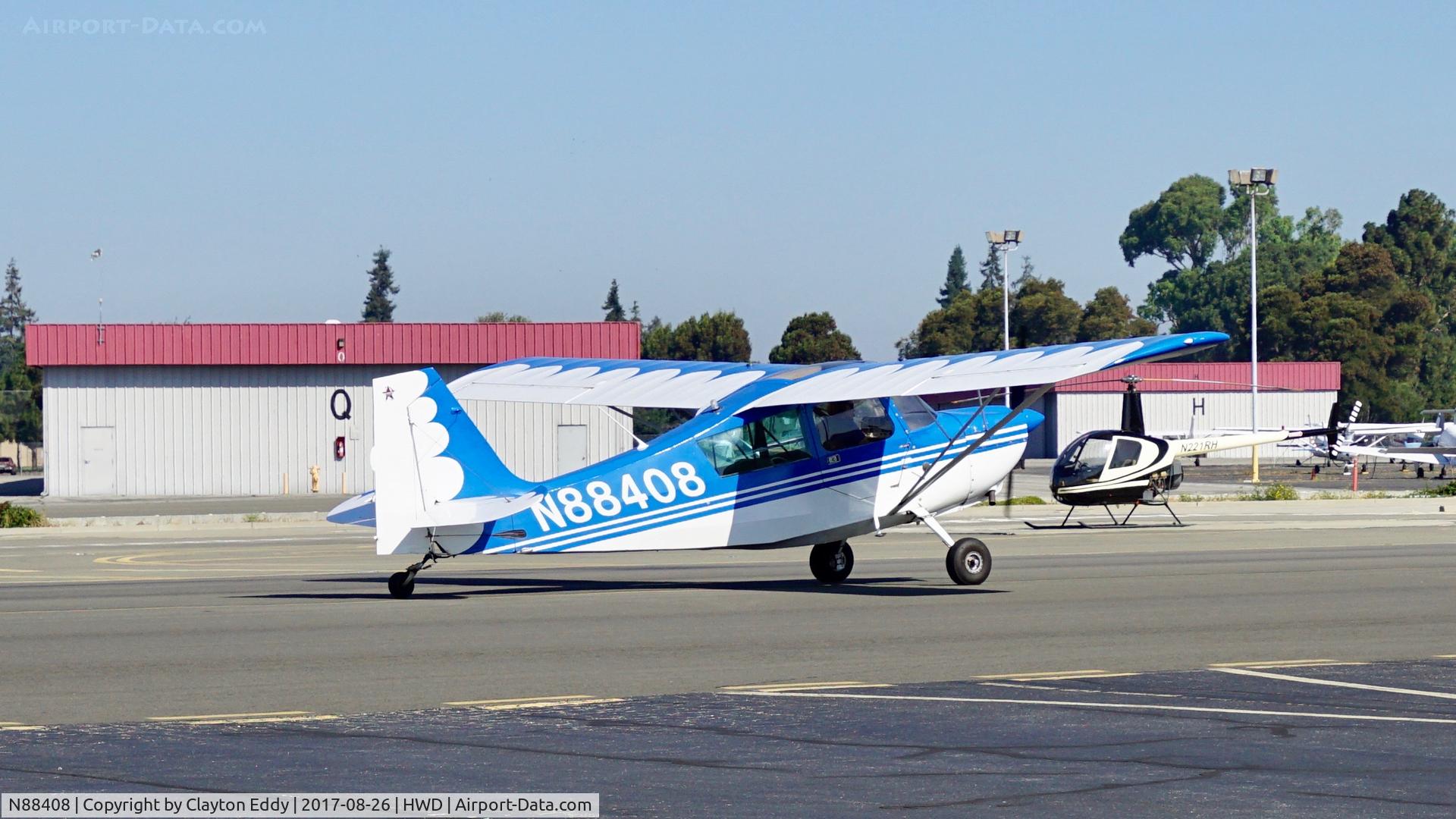 N88408, 1974 Bellanca 7ECA Citabria C/N 1062-75, HWD 2017.