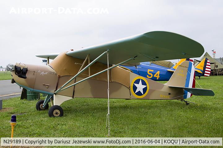N29189, 1940 Aeronca 60-TF C/N 2510T, Aeronca 60-TF 