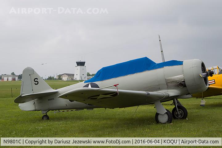 N9801C, 1943 North American SNJ-5 Texan Texan C/N 90-669, North American SNJ-5  C/N 90-669, N9801C