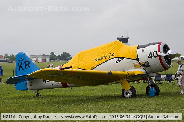 N211A, 1958 North American SNJ-6 Texan C/N 121-42318, North American SNJ-6  C/N 121-42318 - Kevin Russo, N211A
