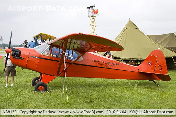 N38130, 1941 Piper J5A Cub Cruiser C/N 5-882, Piper J5A Cub Cruiser  C/N 5-882, NC38130