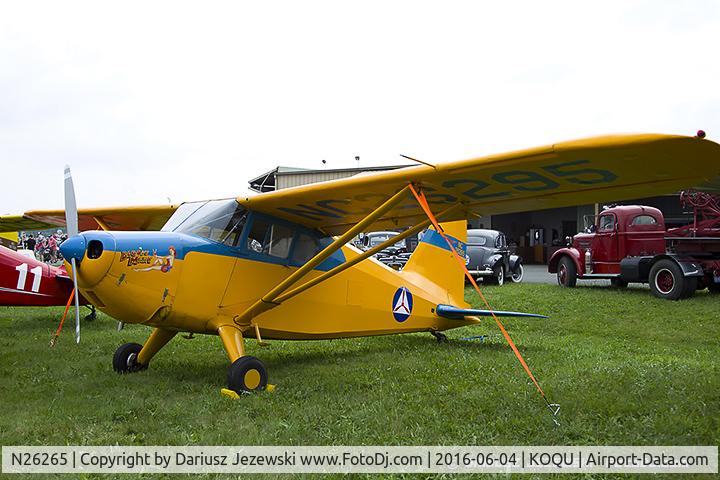 N26265, 1940 Stinson 10 C/N 7552, Stinson 10  C/N 7552, NC26265