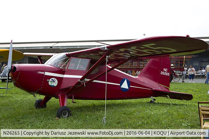 N26265, 1940 Stinson 10 C/N 7552, Stinson 10  C/N 7552, NC26265