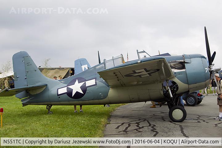 N551TC, 1944 General Motors (Grumman) FM-2 Wildcat C/N 47160, General Motors (Grumman) FM-2 Wildcat  C/N (USN47160), N551TC