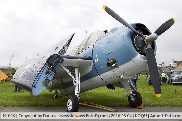 N109K, 1945 Grumman TBM-3 Avenger C/N 3800, Grumman TBM-3 Avenger  C/N 3800, NL109K
